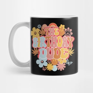 Birthday Dude Retro Groovy Mug